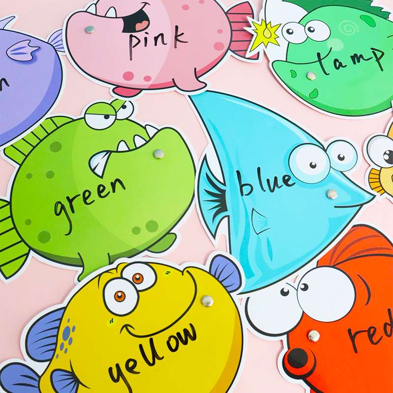 知育玩具 魚釣り学習カードゲーム