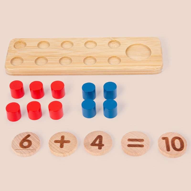 知育玩具 10フレーム算数ボード