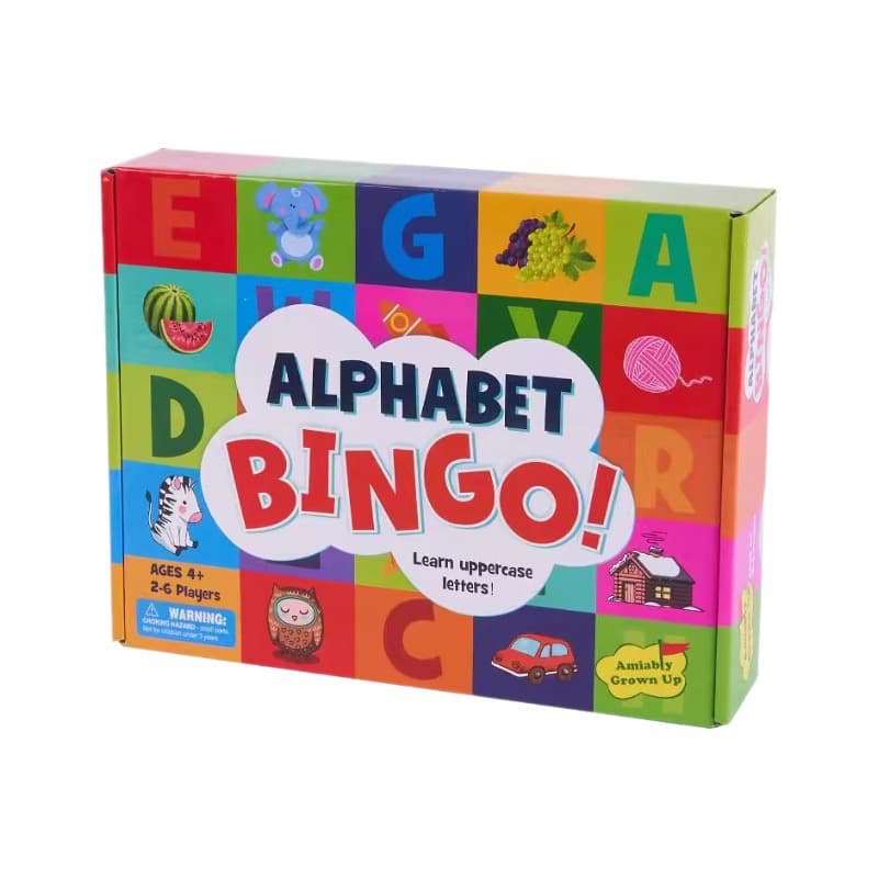 知育玩具 アルファベット文字遊びビンゴゲーム