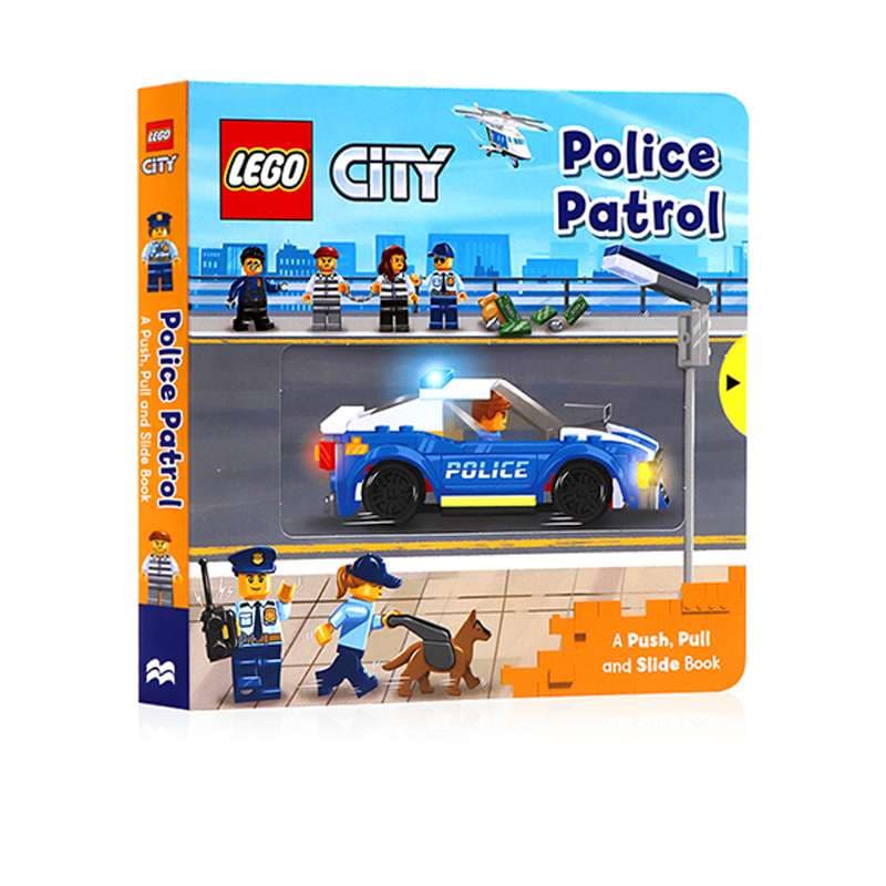 知育玩具 レゴシティ 警察パトロール 絵本