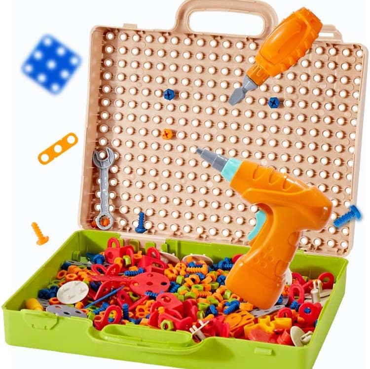 知育玩具 組み立てネジ遊び知育ボード