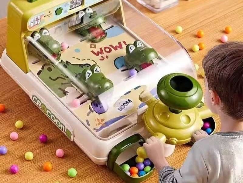 知育玩具 わんわんビー玉シューティング