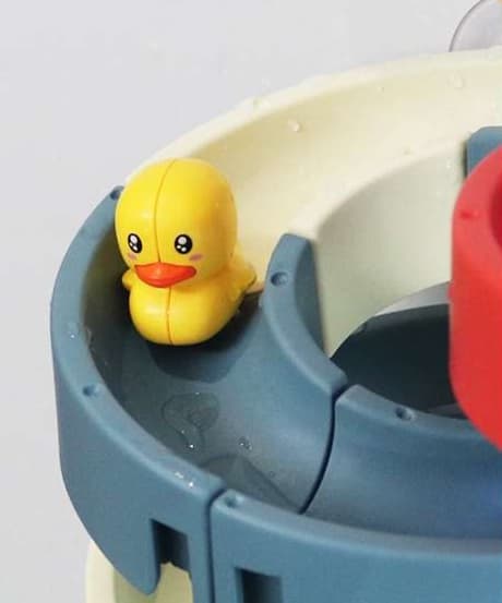 知育玩具 くねくね迷路で遊ぼう!ダック滑り台