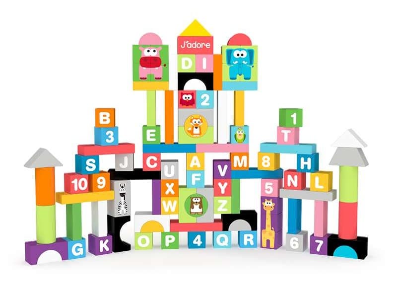 知育玩具 愛の学びブロック