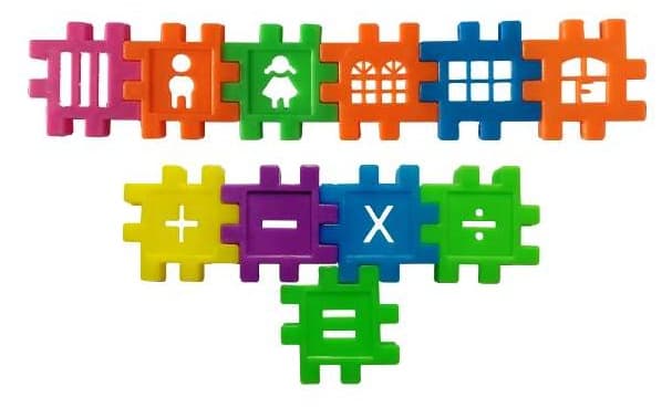 知育玩具 知育パズルハウス組立ブロック