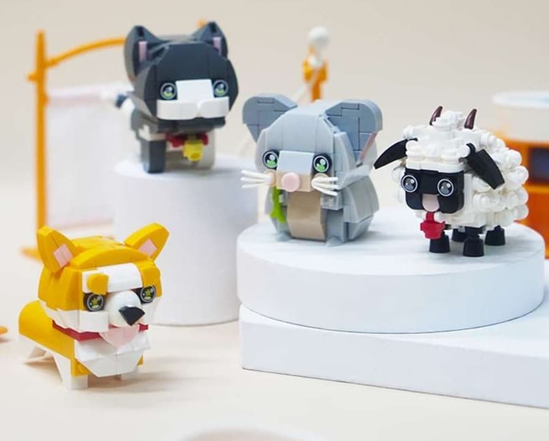 知育玩具 ペットパズル動物園