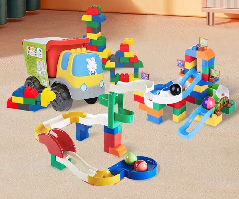 知育玩具 遊びながら学べる!ブロック迷路