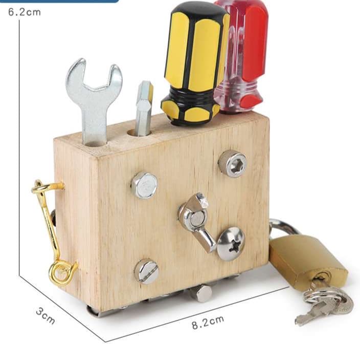 知育玩具 木のおもちゃ工具マスター