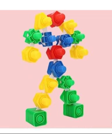 知育玩具 知育ブロック・ネジ遊びセット
