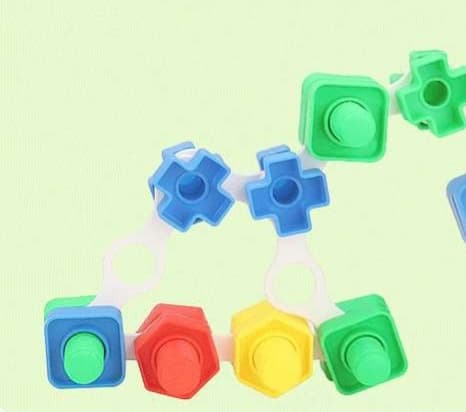 知育玩具 知育ブロック・ネジ遊びセット