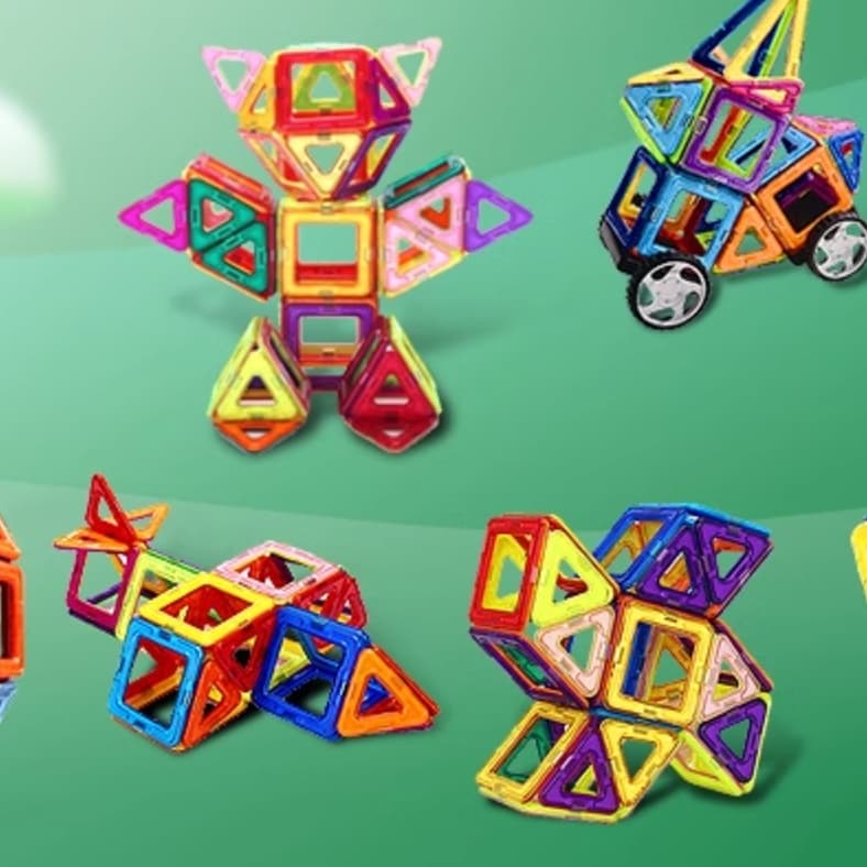 知育玩具 知育ブロック 立体パズル 乗り物セット