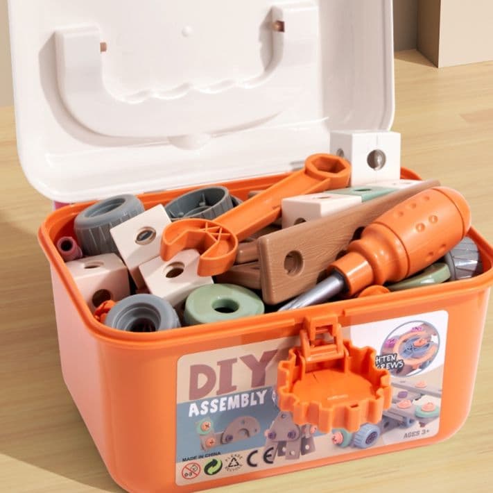 知育玩具 組み立て工具セット ねじ遊び
