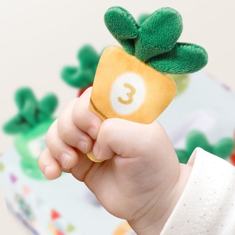 知育玩具 やさい畑のティッシュボックス
