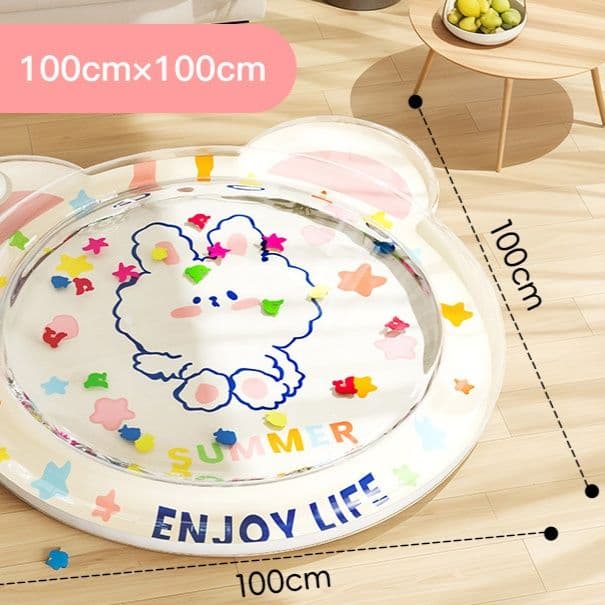 知育玩具 赤ちゃん感覚探索ウォーターマット