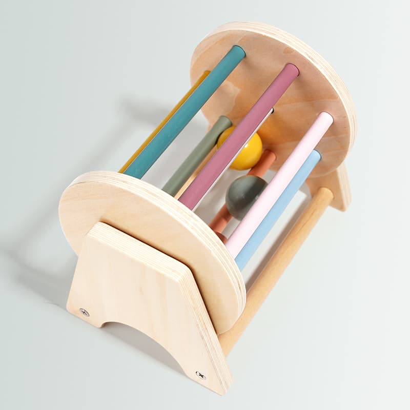知育玩具 木製ころころ玉めぐり